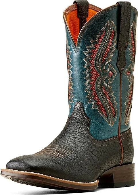 Ariat Rowder VentTek 360deg Western Boots Men's Shoes Black : 7 D - Medium, Leather - Image 5