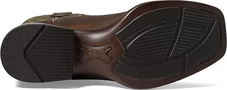Ariat Rowder VentTek 360deg Western Boots Men's Shoes Rowdy Rust/Forest Green : 8 D - Medium, Leather - Image 3