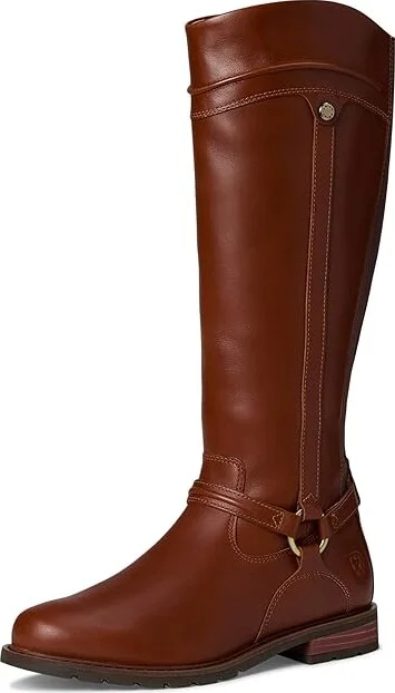 Ariat Scarlet Waterproof Boots Women's Shoes Cognac : 5.5 B - Medium, Leather - Image 5
