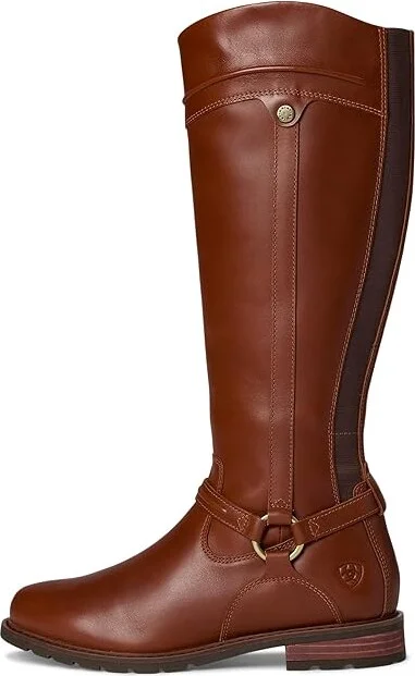 Ariat Scarlet Waterproof Boots Women's Shoes Cognac : 5.5 B - Medium, Leather - Image 6