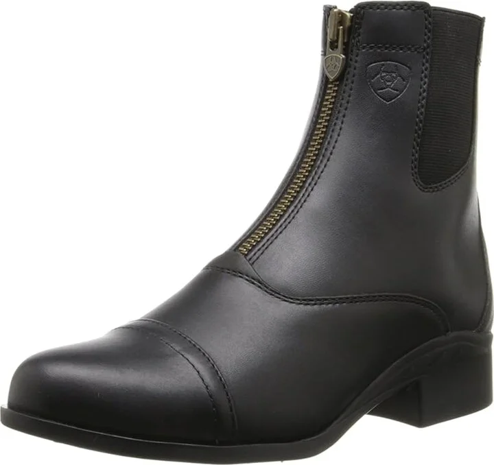 Ariat Scout Zip Paddock Women's Shoes Black : 5.5 B - Medium, Full Grain leather - Image 2