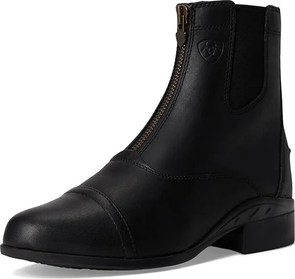 Ariat Scout Zip Paddock Women's Shoes Black : 5.5 B - Medium, Full Grain leather - Image 6