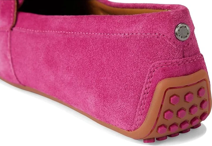 Ariat Selene Driving Moc Women's Flat Shoes Hot Pink Suede : 6.5 B - Medium, Leather - Image 7