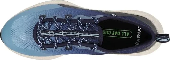 Ariat ShiftRunner Women's Shoes Blue Waves : 5.5 B - Medium, Textile - Image 2