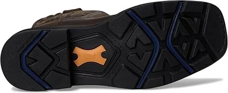Ariat Sierra Shock Shield Patriot Work Boot Men's Boots Distressed Brown : 7 D - Medium, Leather - Image 3