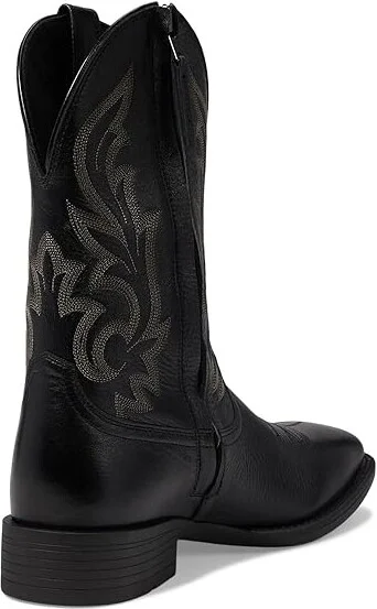 Ariat Slim Zip Ultra Men's Shoes Black Deertan : 7 D - Medium, Leather - Image 4