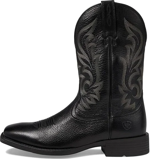 Ariat Slim Zip Ultra Men's Shoes Black Deertan : 7 D - Medium, Leather - Image 5