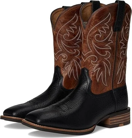 Ariat Slingshot Cowboy Boots Black Adobe : 10.5 D - Medium, Leather