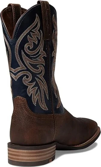 Ariat Slingshot Western Boots Men's Shoes Rowdy Rust/Dark Denim : 8 D - Medium, Leather - Image 4