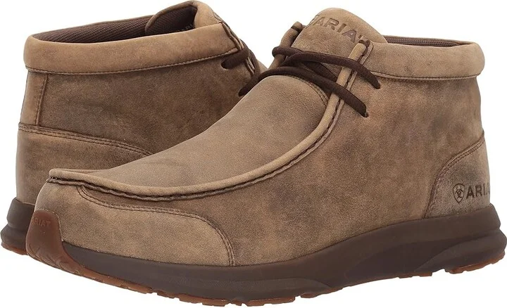 Ariat Spitfire Men's Lace-up Boots Brown Bomber : 7 D - Medium, Full Grain leather
