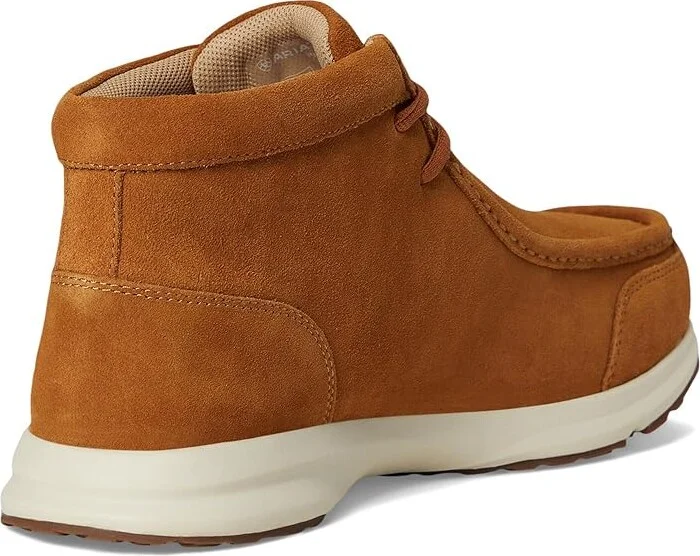 Ariat Spitfire Men's Lace-up Boots Natural Suede : 11.5 EE - Wide, Full Grain leather - Image 4