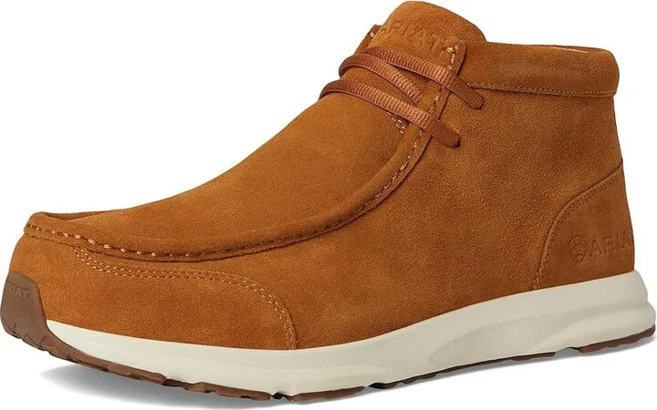 Ariat Spitfire Men's Lace-up Boots Natural Suede : 11.5 EE - Wide, Full Grain leather - Image 5