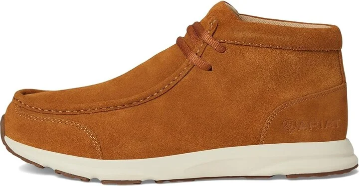 Ariat Spitfire Men's Lace-up Boots Natural Suede : 11.5 EE - Wide, Full Grain leather - Image 6