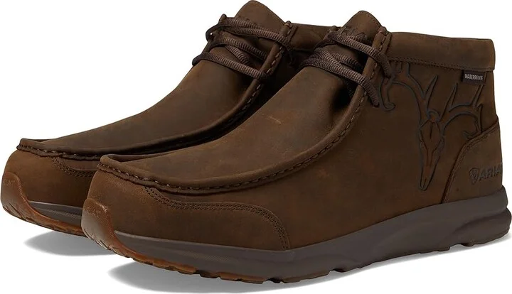 Ariat Spitfire Outdoor Waterproof Men's Shoes Oily Distressed Brown : 8 D - Medium, Leather