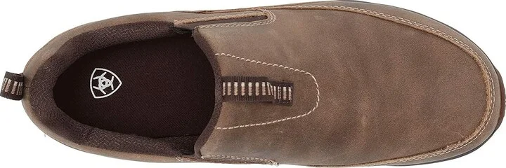 Ariat Spitfire Slip-On Men's Slip on Shoes Brown Bomber : 7 D - Medium, Leather - Image 3