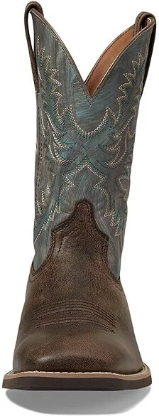 Ariat Sport Latigo Western Boot Men's Shoes Spiced Cider/Stone Blue : 7.5 D - Medium, Leather - Image 2
