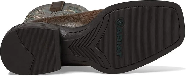 Ariat Sport Latigo Western Boot Men's Shoes Spiced Cider/Stone Blue : 7.5 D - Medium, Leather - Image 3