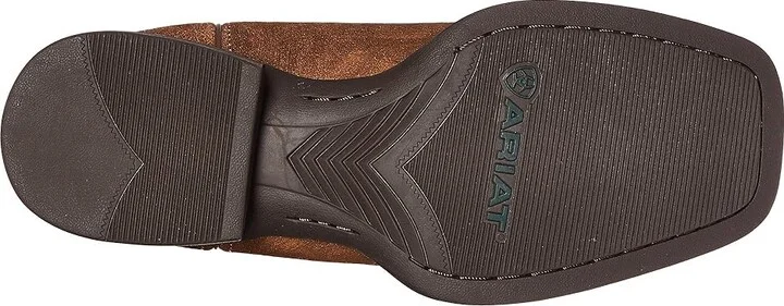 Ariat Sport Patriot Cowboy Boots Antique Mocha Suede/Sand Camo Print : 7.5 D - Medium, Canvas/Leather/Suede - Image 4