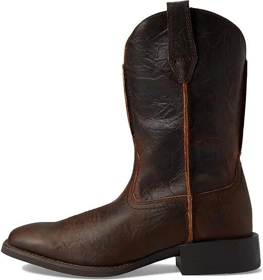 Ariat Sport Rambler Western Boot Men's Shoes Bartop Brown : 7 D - Medium, Leather - Image 5