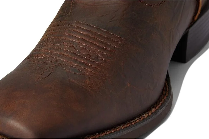 Ariat Sport Rambler Western Boot Men's Shoes Bartop Brown : 7 D - Medium, Leather - Image 6