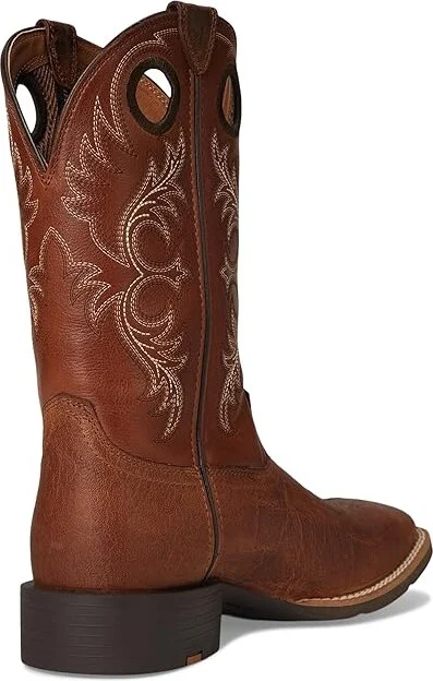 Ariat Sport Rodeo Cowboy Boots Aged Tan Elephant Print : 11 M, Leather - Image 4