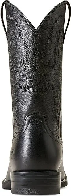 Ariat Sport Stratten Cowboy Boots Black Deertan : 7 D - Medium - Image 3