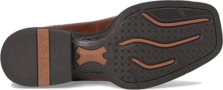 Ariat Sport Western Wide Square Toe Cowboy Boot Men's Shoes Dark Tan : 10 M, Leather - Image 3
