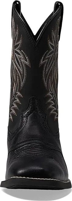 Ariat Sport Western Wide Square Toe Cowboy Boots Black Deertan/Black : 7 D - Medium, Leather - Image 3