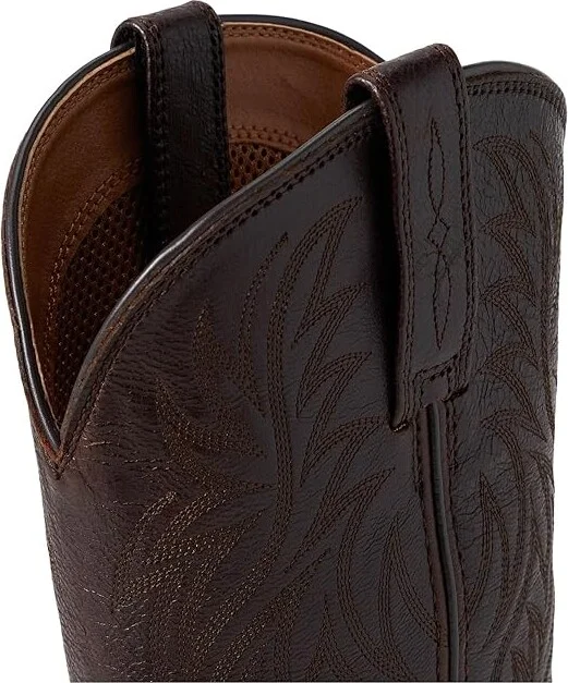 Ariat Sport Wide Square Toe Cowboy Boots Burnished Chocolate : 10 W, Leather - Image 2