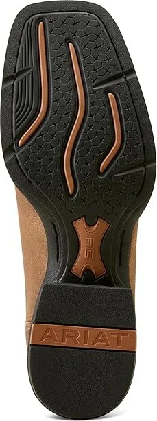 Ariat Sport Wide Square Toe Western Boots Men's Shoes Barley Brown : 7 D - Medium, Leather - Image 2