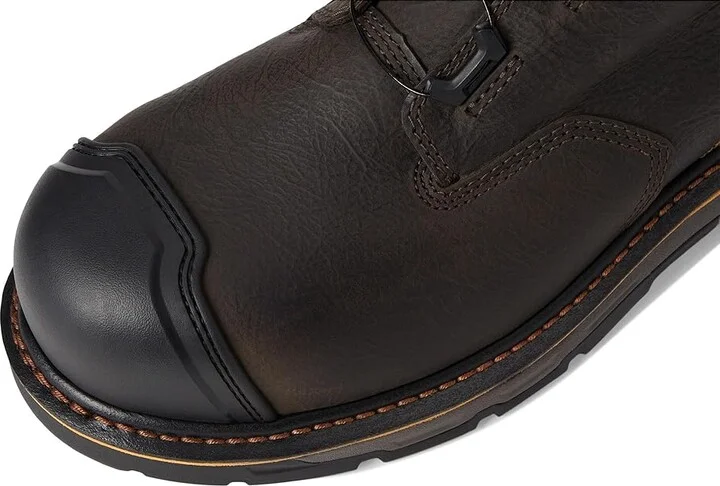 Ariat Stump Jumper 6 BOA Waterproof Composite Toe Work Boot Cowboy Boots Iron Coffee : 10 EE - Wide, Leather/Rubber - Image 2