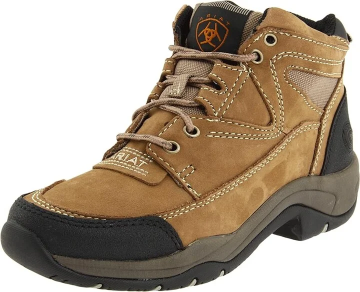 Ariat Terrain Cowboy Women's Boots Taupe : 6.5 B - Medium, Leather - Image 2