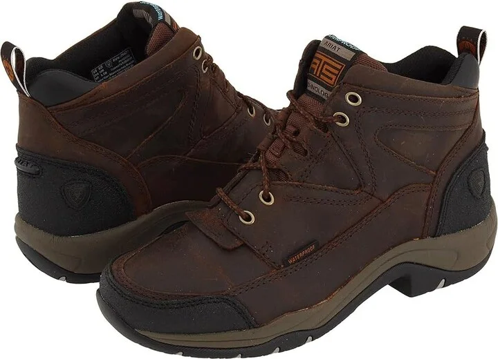 Ariat Terrain H2O Women's Boots Copper (Waterproof) : 5.5 B - Medium, Leather