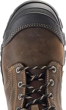 Ariat Treadfast 8 Waterproof Steel Toe Work Boot Men's Boots Dark Brown : 6 D - Medium, Leather - Image 2