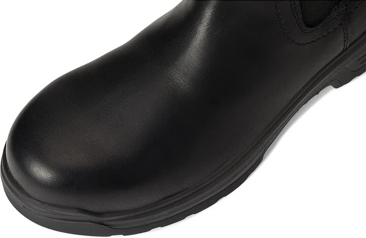 Ariat Turbo Chelsea CSA Waterproof Carbon Toe Work Boots Men's Work Boots All Black : 8 D - Medium, Synthetic - Image 2