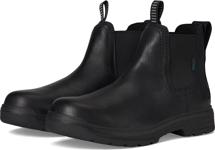 Ariat Turbo Chelsea Waterproof Work Boots Cowboy Boots All Black : 10.5 D - Medium, Leather