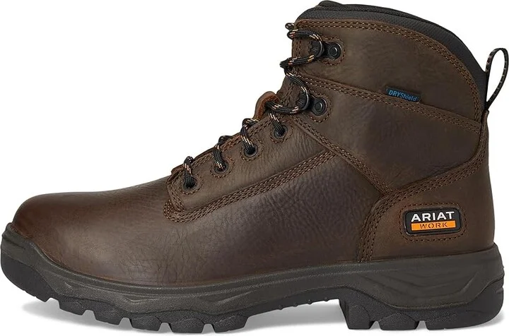 Ariat Turbo Duratread 6 Waterproof Work Boots Cowboy Boots Dark Brown : 11 D - Medium, Leather - Image 6