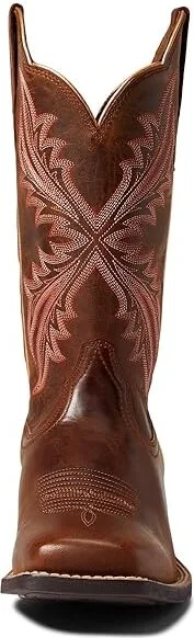 Ariat West Bound Cowboy Women's Boots Sassy Brown : 6.5 B - Medium, Leather - Image 2