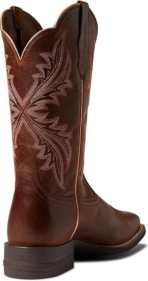 Ariat West Bound Cowboy Women's Boots Sassy Brown : 6.5 B - Medium, Leather - Image 4