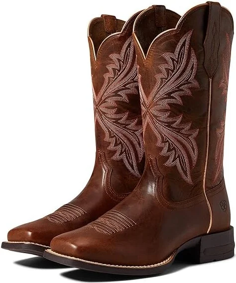 Ariat West Bound Cowboy Women's Boots Sassy Brown : 6.5 B - Medium, Leather