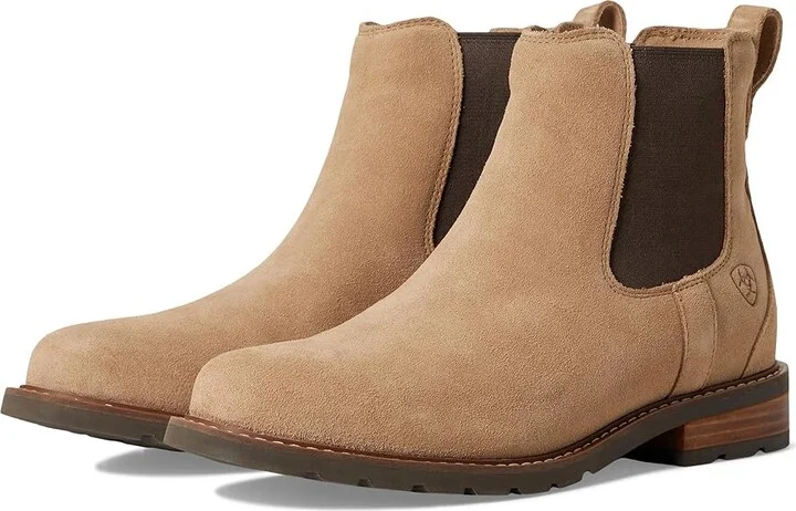 Ariat Wexford Chelsea Boots Men's Boots Carmel Suede : 12 M