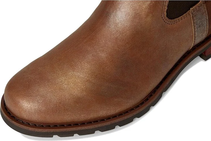 Ariat Wexford Chelsea Women's Boots Cowboy Women's Boots Metallic Pearl/Polo Brown : 7.5 B - Medium, Leather - Image 2