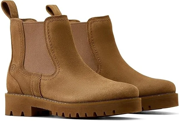 Ariat Wexford Lug Boots Women's Shoes Dark Moss : 5.5 B - Medium, Leather