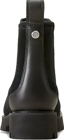 Ariat Wexford Lug Waterproof Boot Women's Shoes Black : 5.5 B - Medium, Leather - Image 4