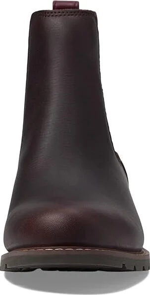 Ariat Wexford Waterproof Chelsea Boot Women's Pull-on Boots Dark Brown : 5.5 B - Medium, Leather - Image 2