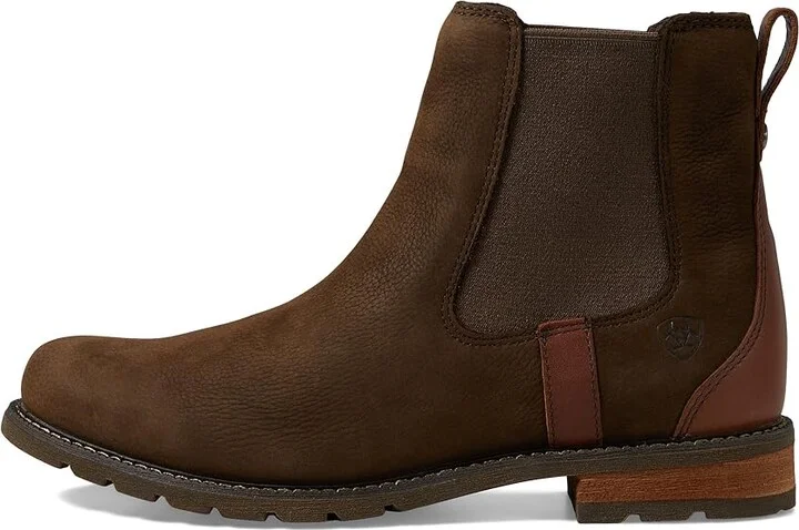 Ariat Wexford Waterproof Chelsea Boot Women's Pull-on Boots Java : 5.5 B - Medium, Leather - Image 7