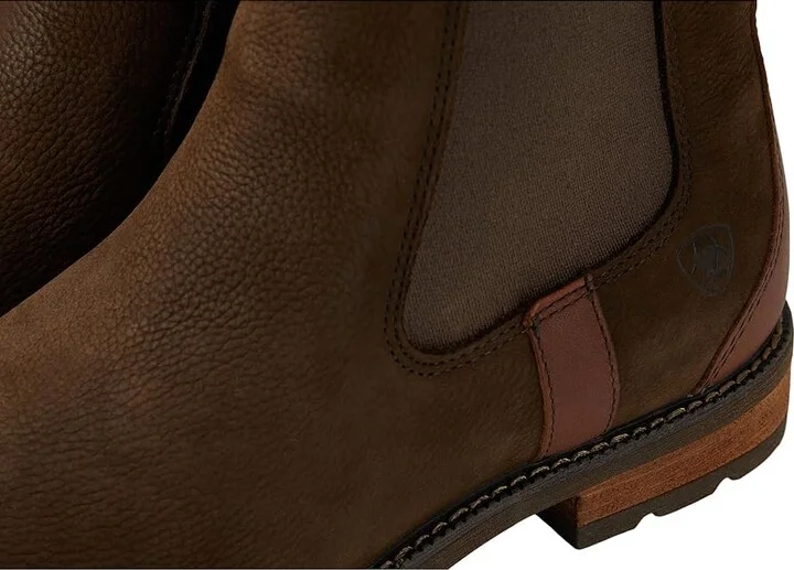 Ariat Wexford Waterproof Chelsea Boot Women's Pull-on Boots Java : 5.5 B - Medium, Leather - Image 8