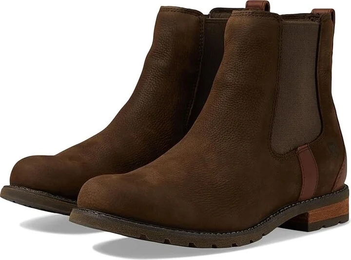 Ariat Wexford Waterproof Chelsea Boot Women's Pull-on Boots Java : 5.5 B - Medium, Leather