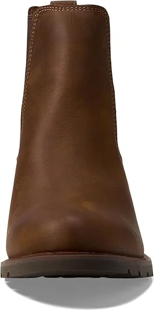 Ariat Wexford Waterproof Chelsea Boot Women's Pull-on Boots Weathered Brown : 5.5 B - Medium, Leather - Image 2