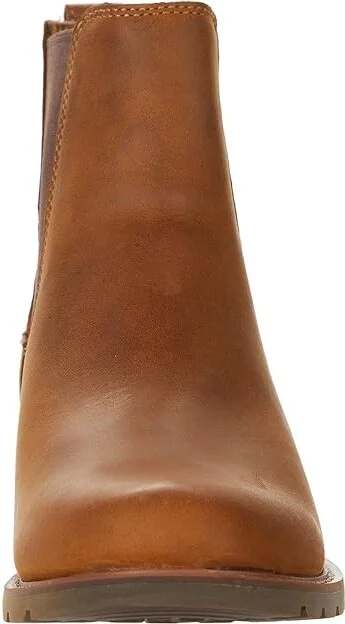 Ariat Wexford Waterproof Chelsea Boot Women's Pull-on Boots Weathered Brown : 5.5 B - Medium, Leather - Image 5